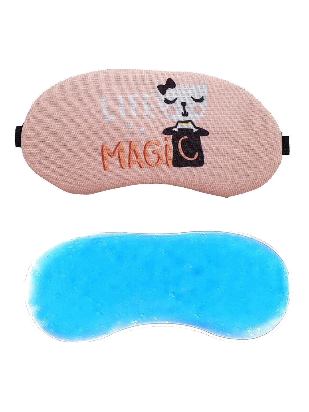 

JENNA Magic Sleeping Eye Mask With Cooling Ice Gel, Pink