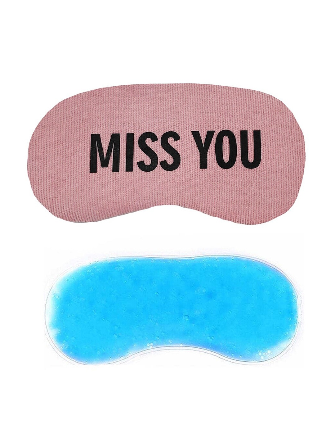 

JENNA Miss You Sleeping Eye Mask With Cooling Ice Gel, Pink