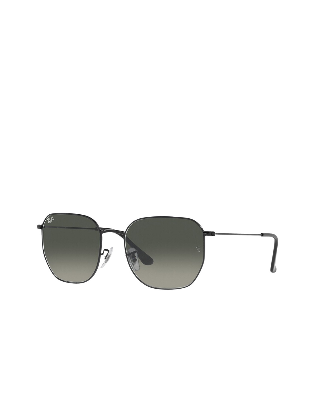 

Ray-Ban Unisex Gradient Grey Lens Irregular Sunglasses - 0RB3695I002/7155, Black