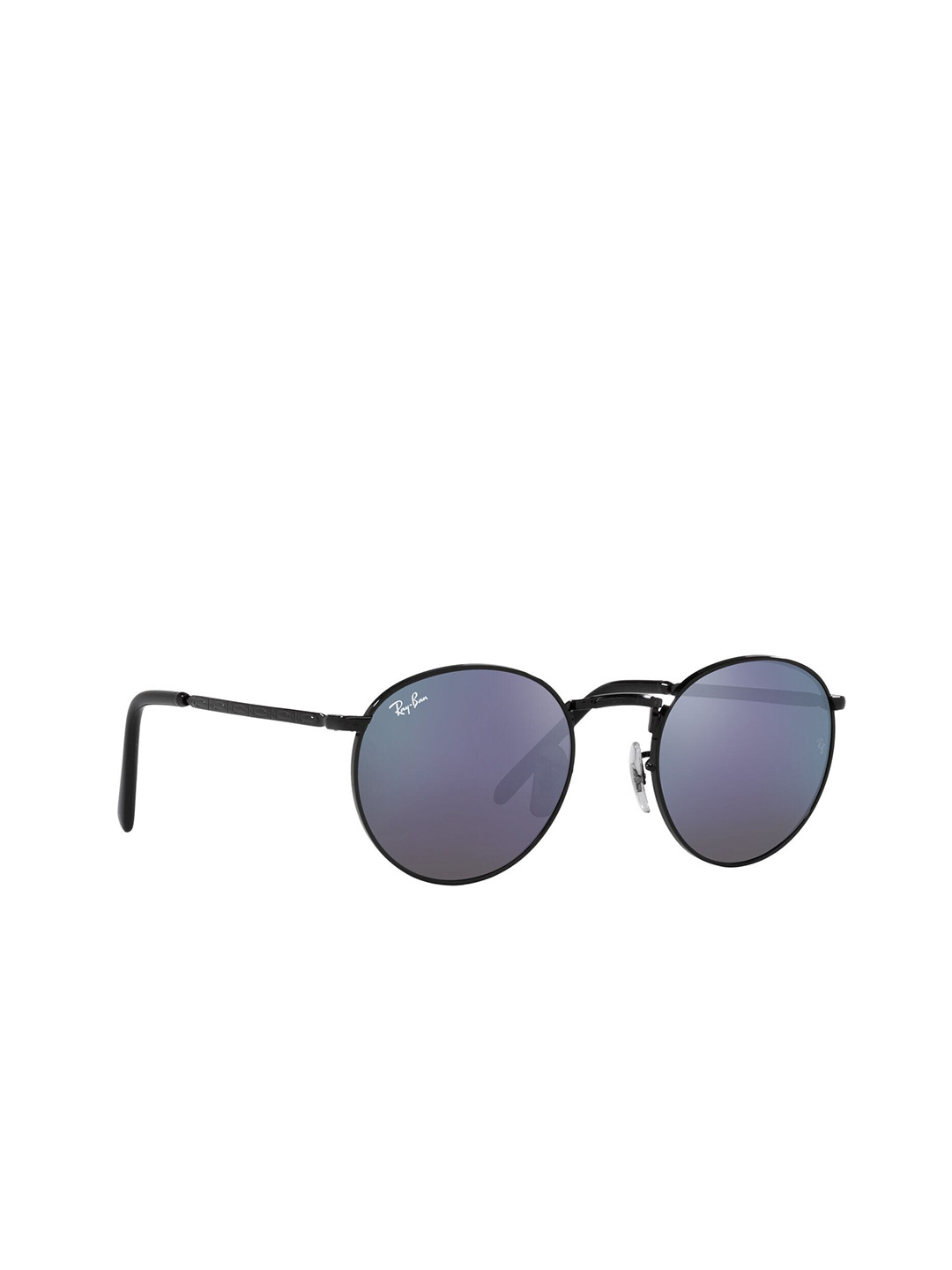 

RAY-BAN Unisex UV Protected Blue Lens Phantos Sunglasses - 0RB3637002/G150, Black