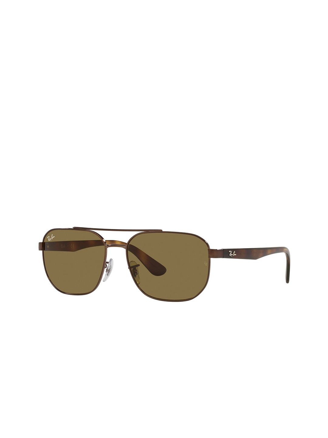 

Ray-Ban Men UV Protected Lens Irregular Sunglasses - 0RB3693I014/7356, Brown