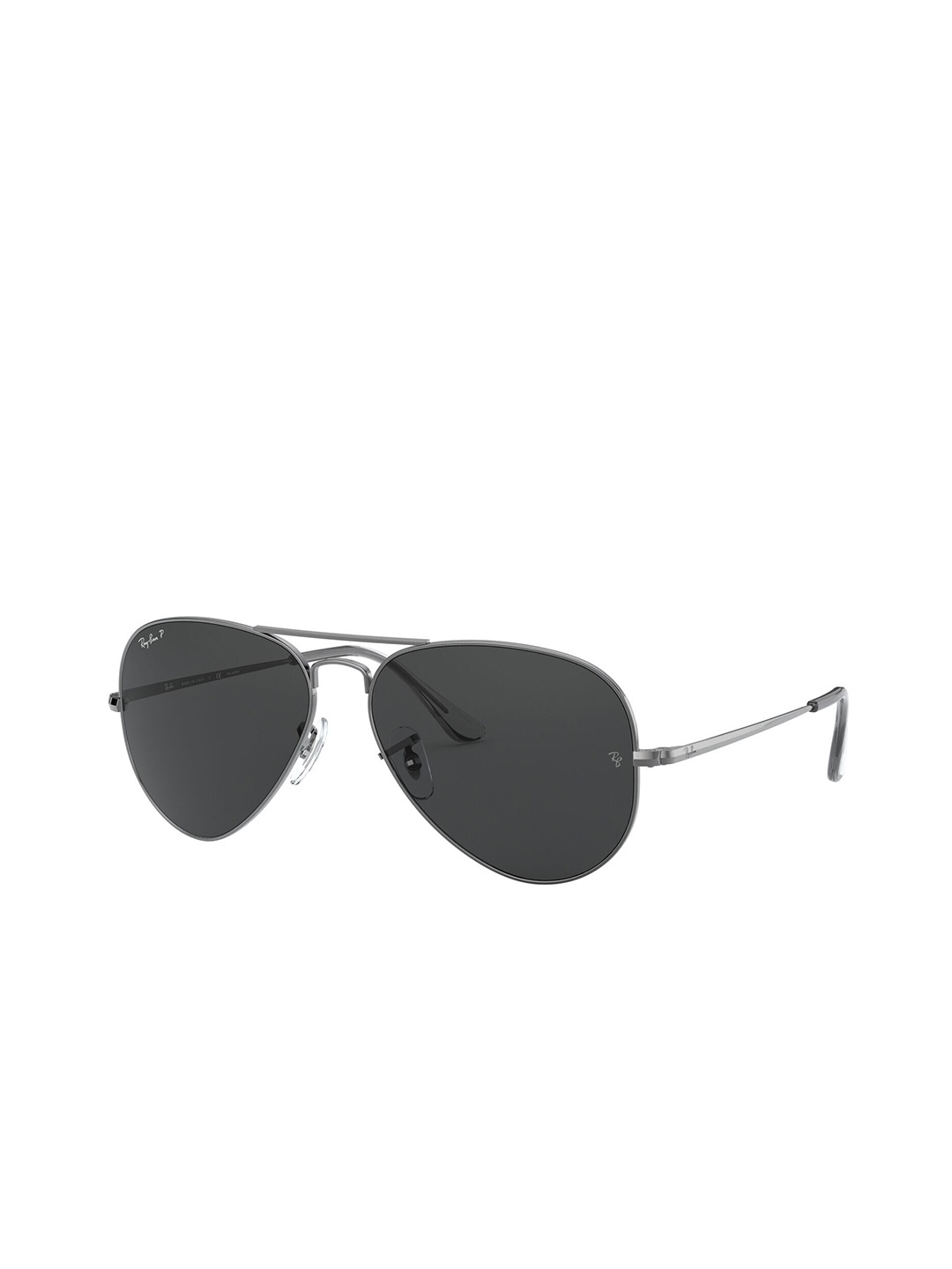 

RAY-BAN Unisex Polarized Grey Lens Pilot Sunglasses - 0RB3689004/4862