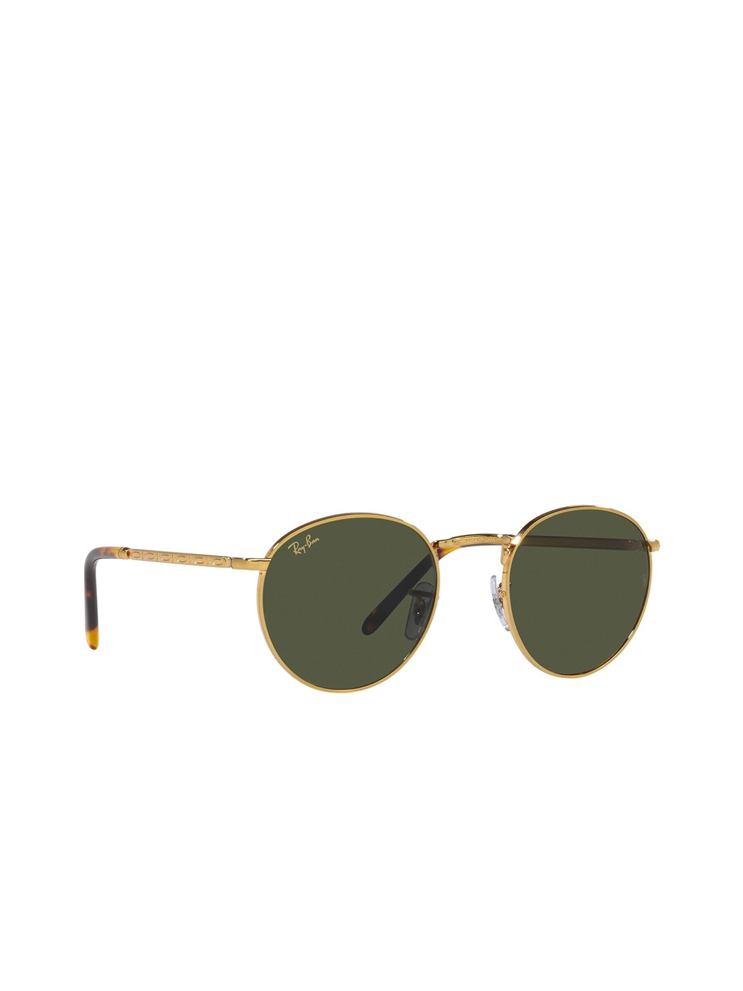 

Ray-Ban Round Sunglasses with UV Protected Lens 8056597641807, Gold