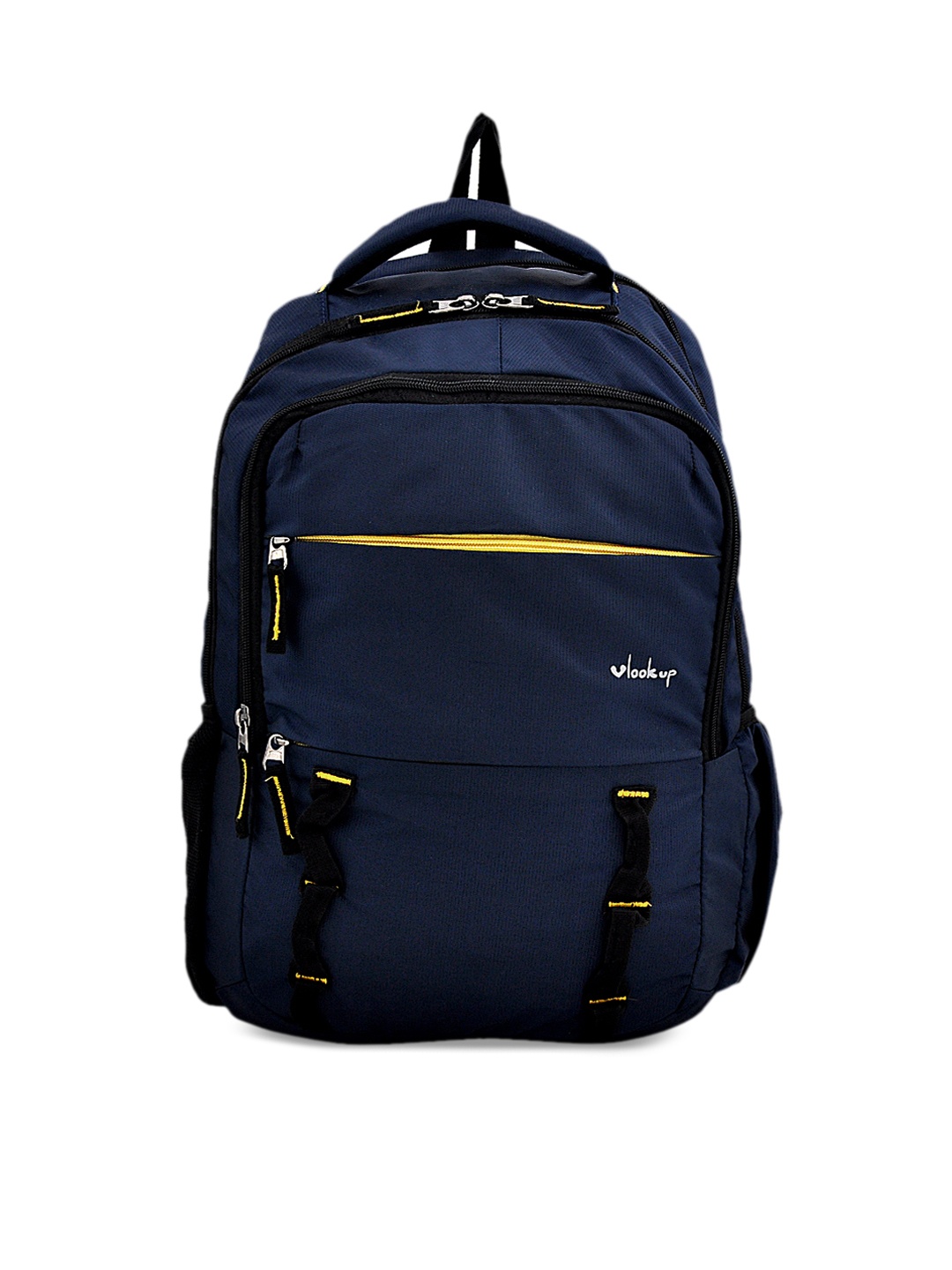 

yelloe Unisex Blue Solid Laptop Backpack