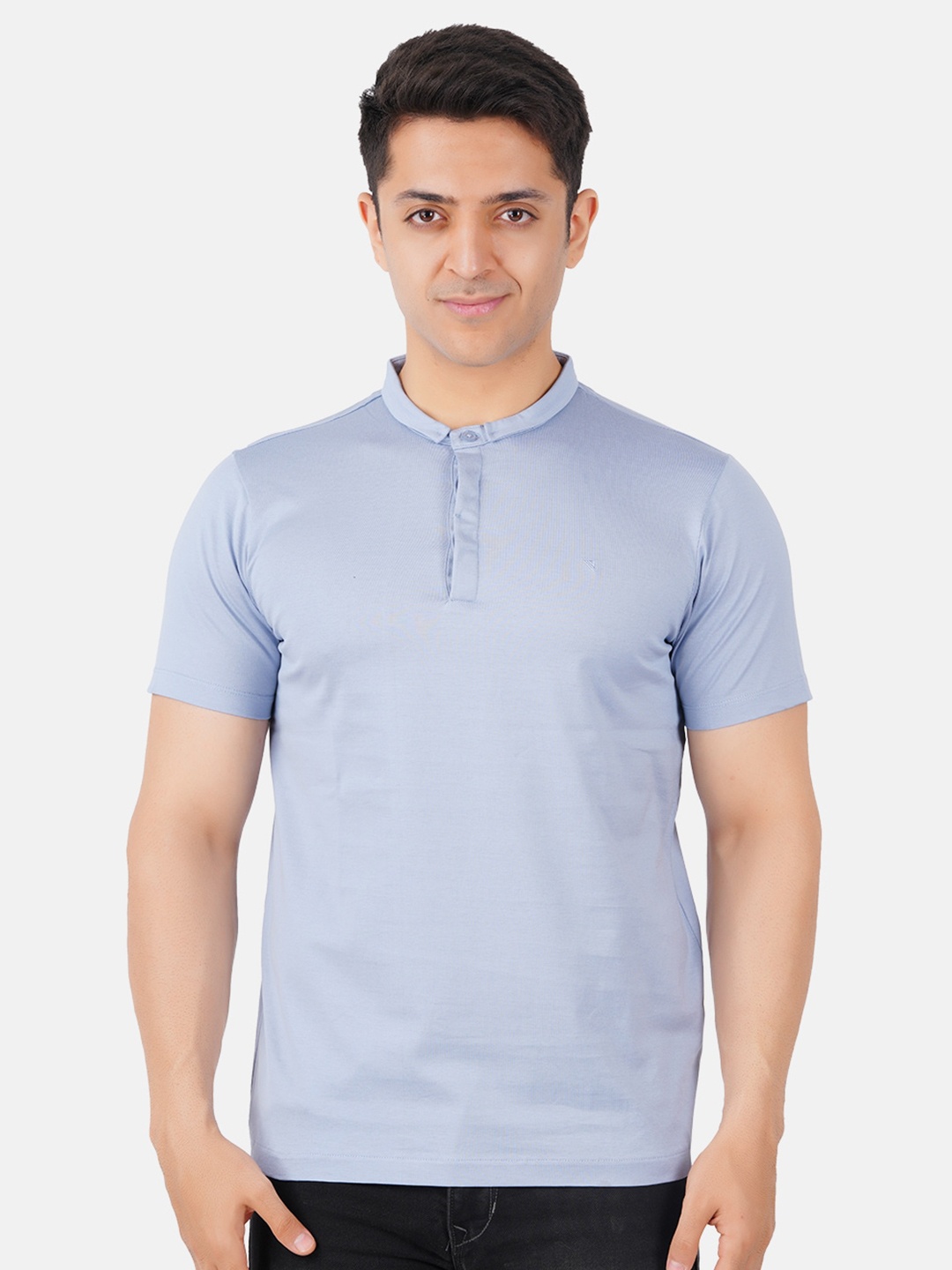 

Ramraj Unibro Men Plus Size Cotton T-shirt, Blue