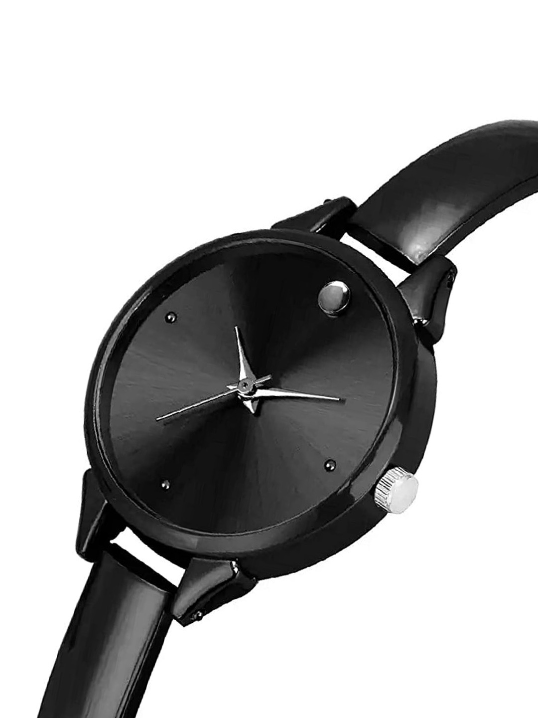 

WATCHSTAR Women Embellished Dial & Stainless Steel Wrap Around Straps Analogue Watch Black