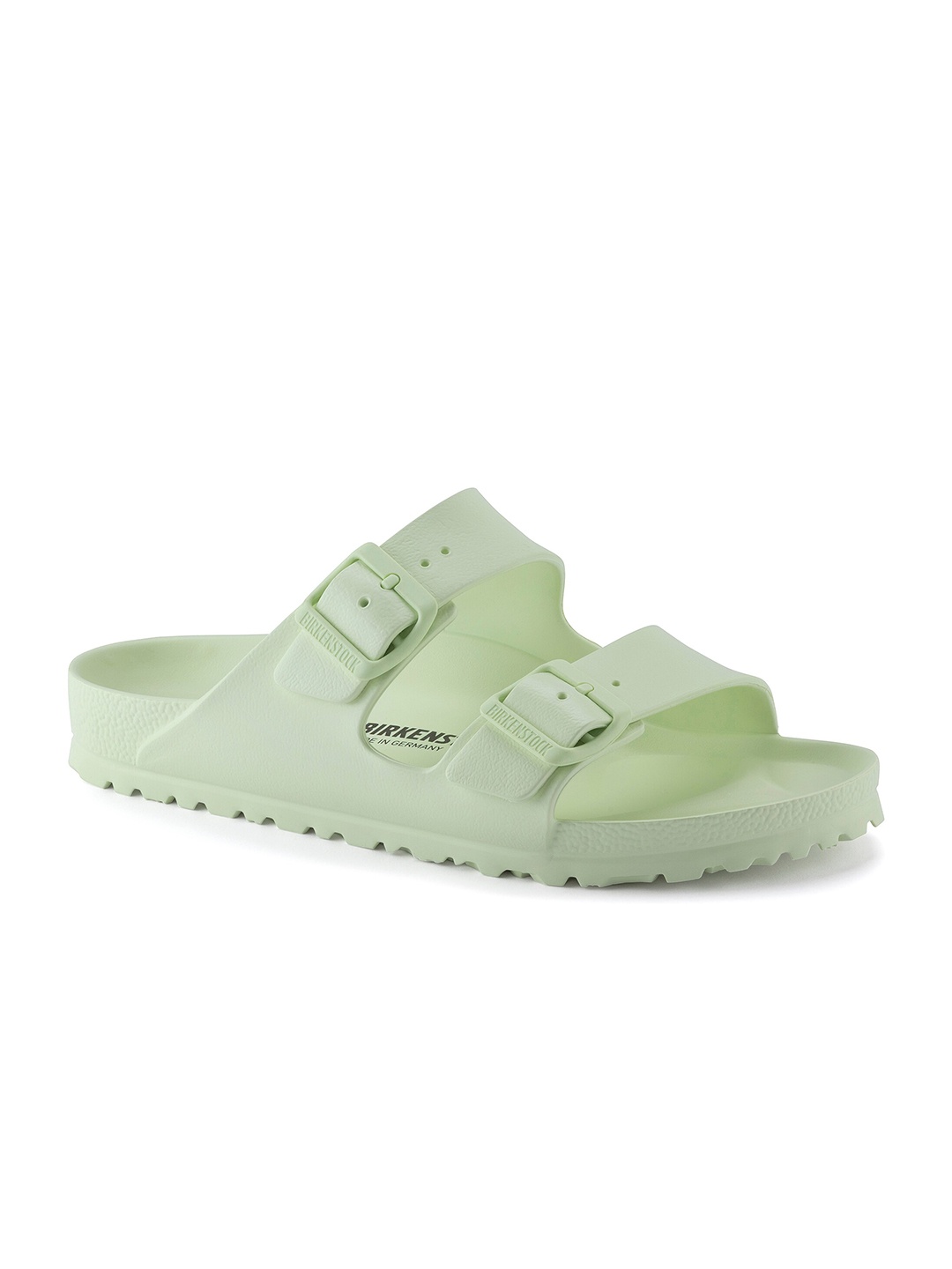 

Birkenstock Arizona Essentials Faded Lime Regular Width Eva Beach Sandals, Green