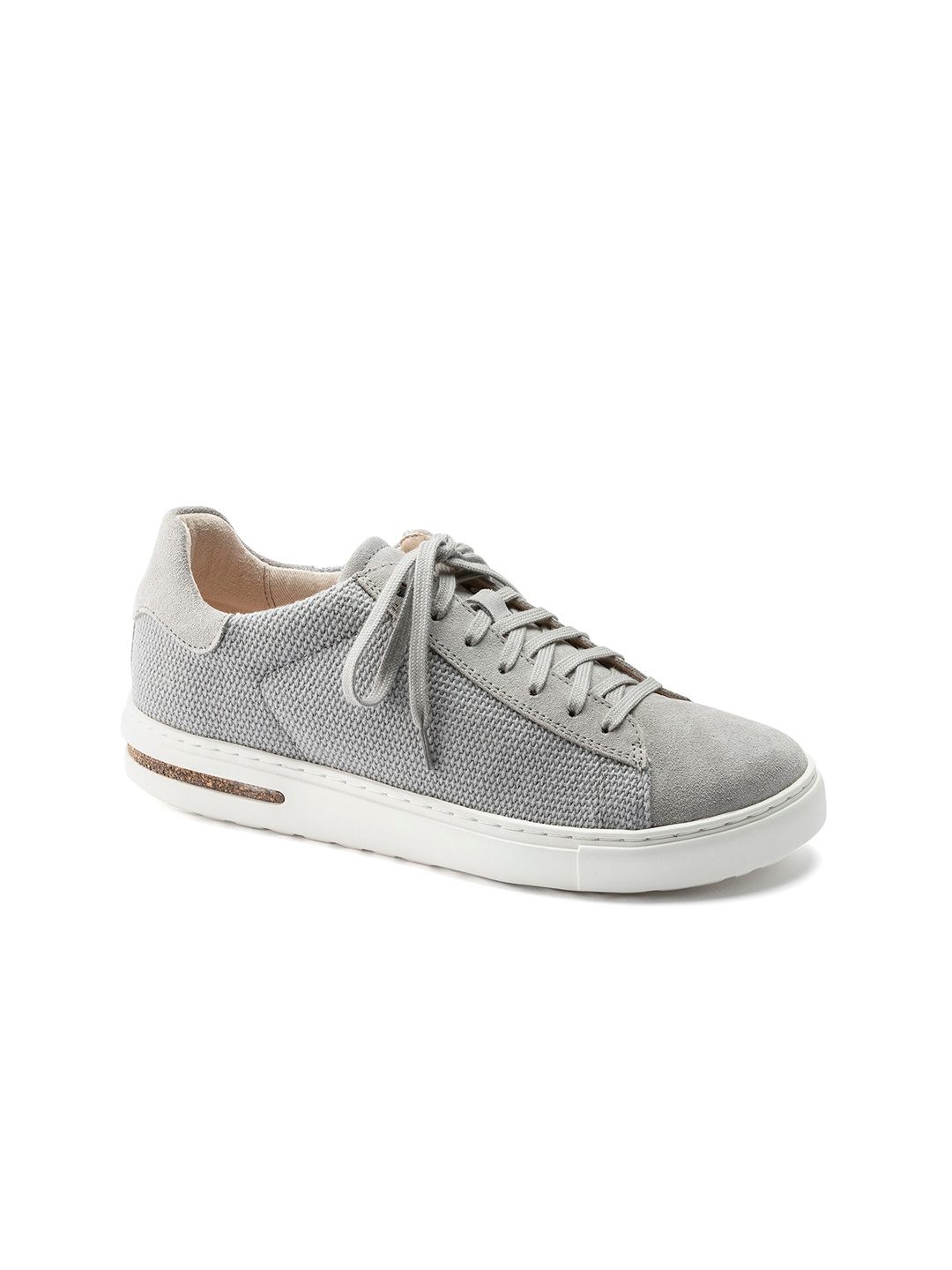 

Birkenstock Bend Low Whale Gray Regular Width Canvas/Suede Sneakers, Grey