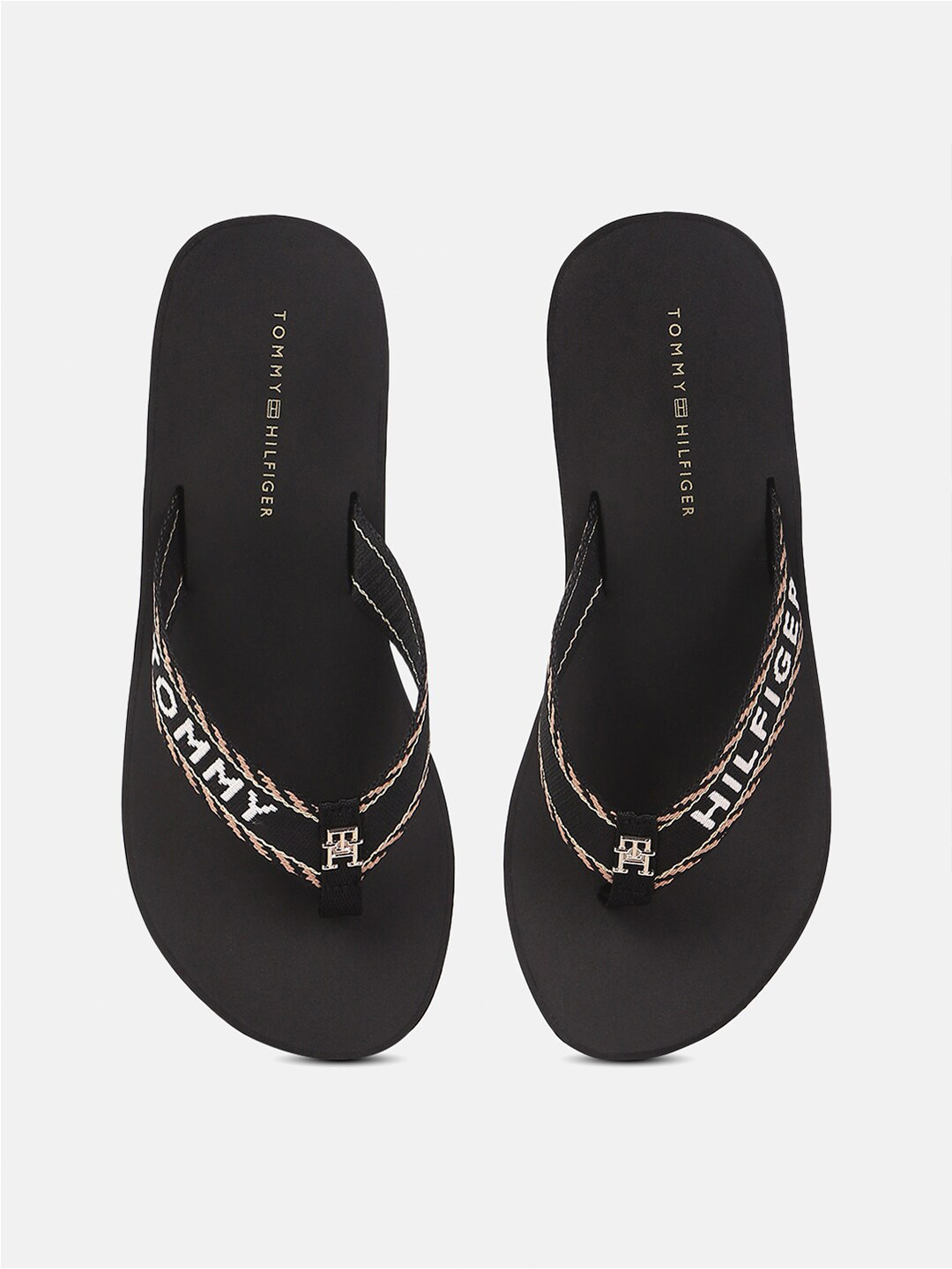 

Tommy Hilfiger Women Thong Flip-Flops, Black