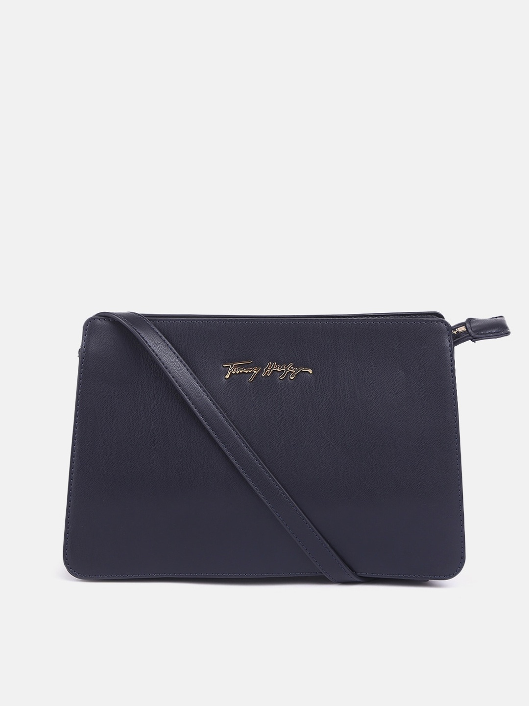 

Tommy Hilfiger Structured Sling Bag, Navy blue