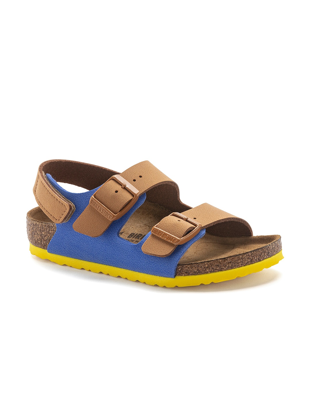

Birkenstock Boys Narrow Width Ankle Strap Comfort Sandals, Brown