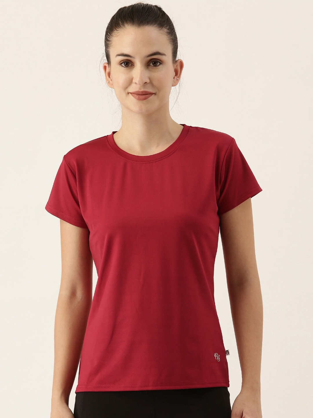 

Bannos Swagger Women Anti Odour T-shirt, Maroon
