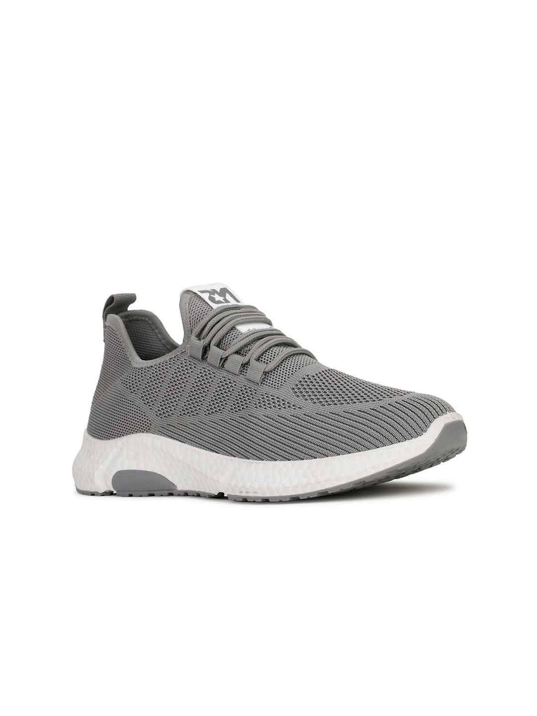 

North Star Men Woven Design Lace-Ups Sneakers Shoes, Grey