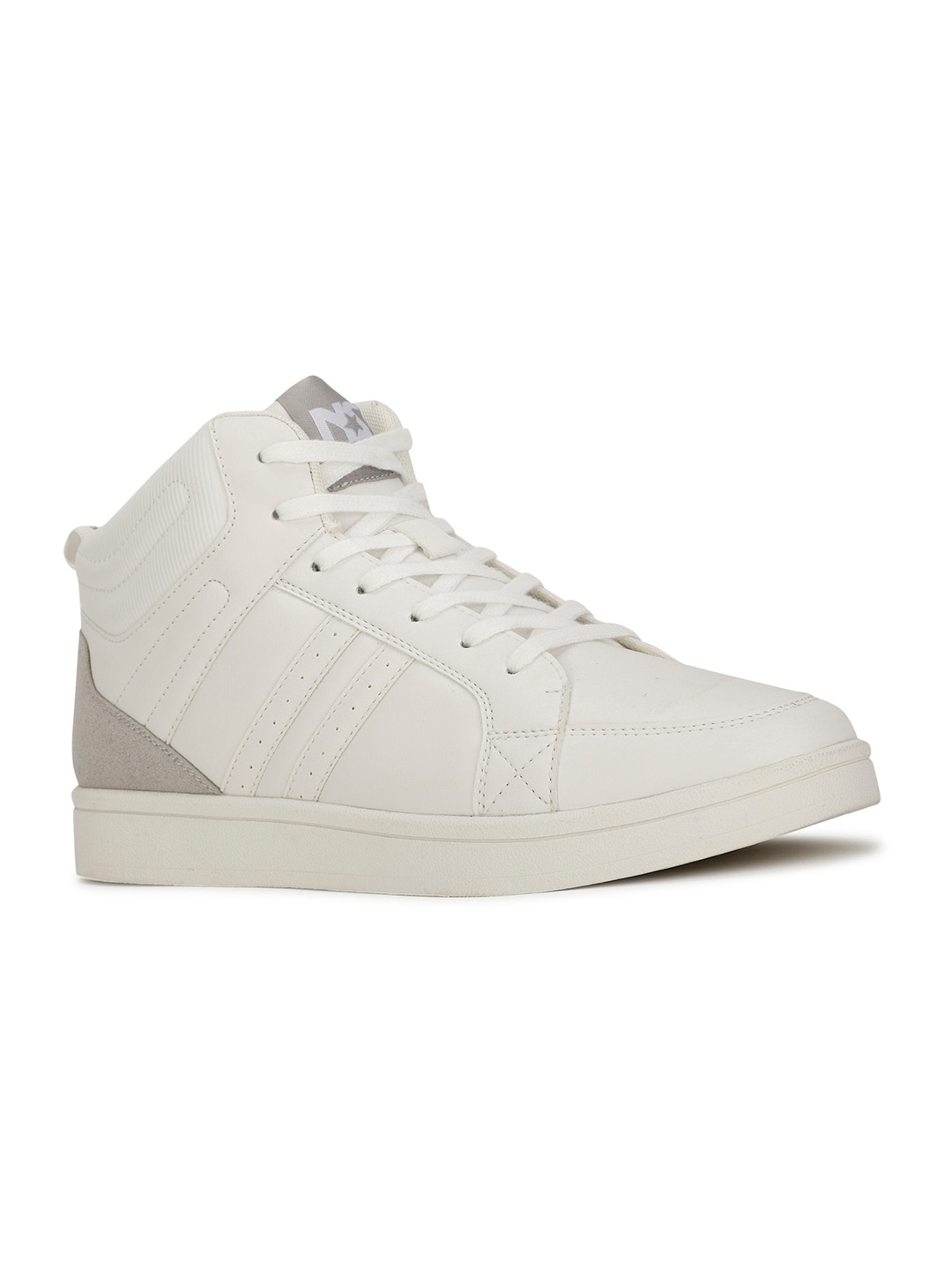 

North Star Men Colourblocked Lace-Ups PU Sneakers, White