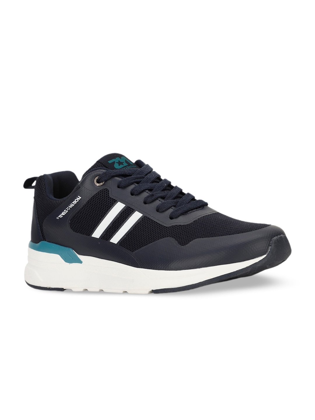 

North Star Men Colourblocked Lace-Ups PU Sneakers, Navy blue