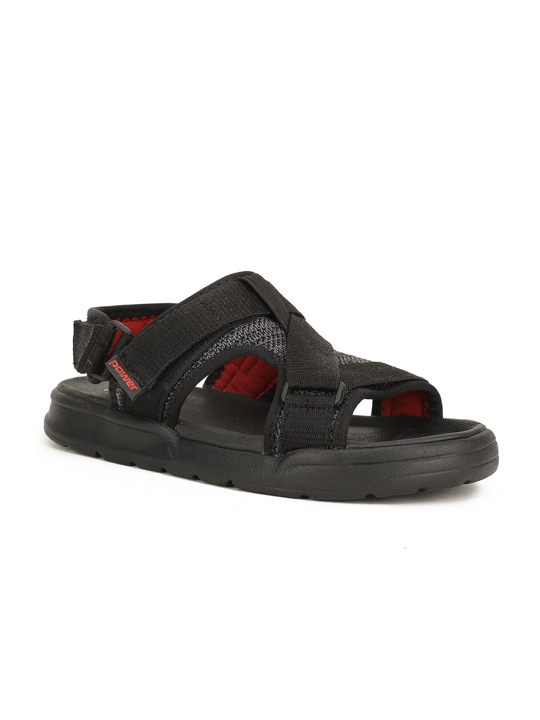 

Bata Boys PU Comfort Sandals, Black