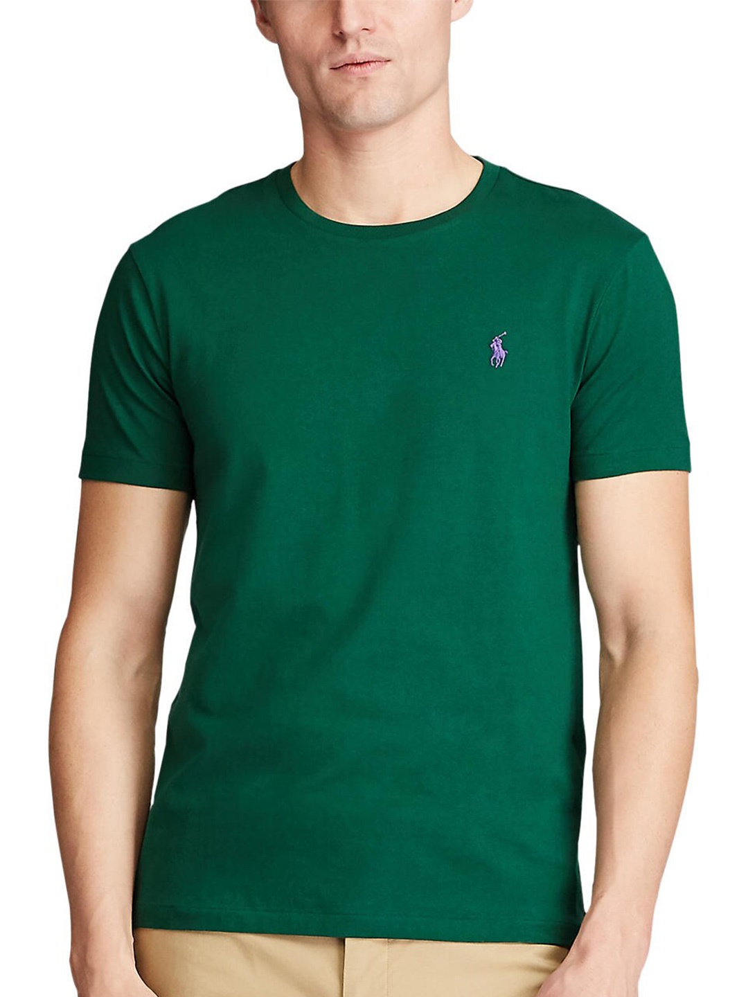 

Polo Ralph Lauren Men Slim-Fit Cotton T-Shirt, Green