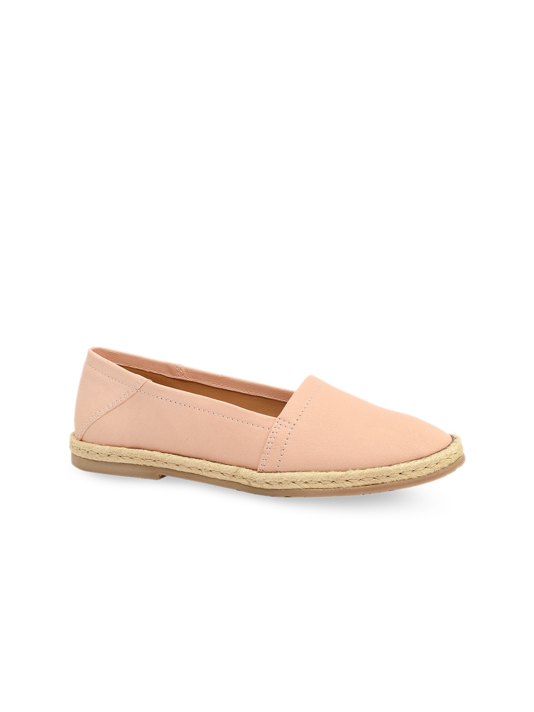 

Eske Women Leather Lightweight Espadrille, Rose