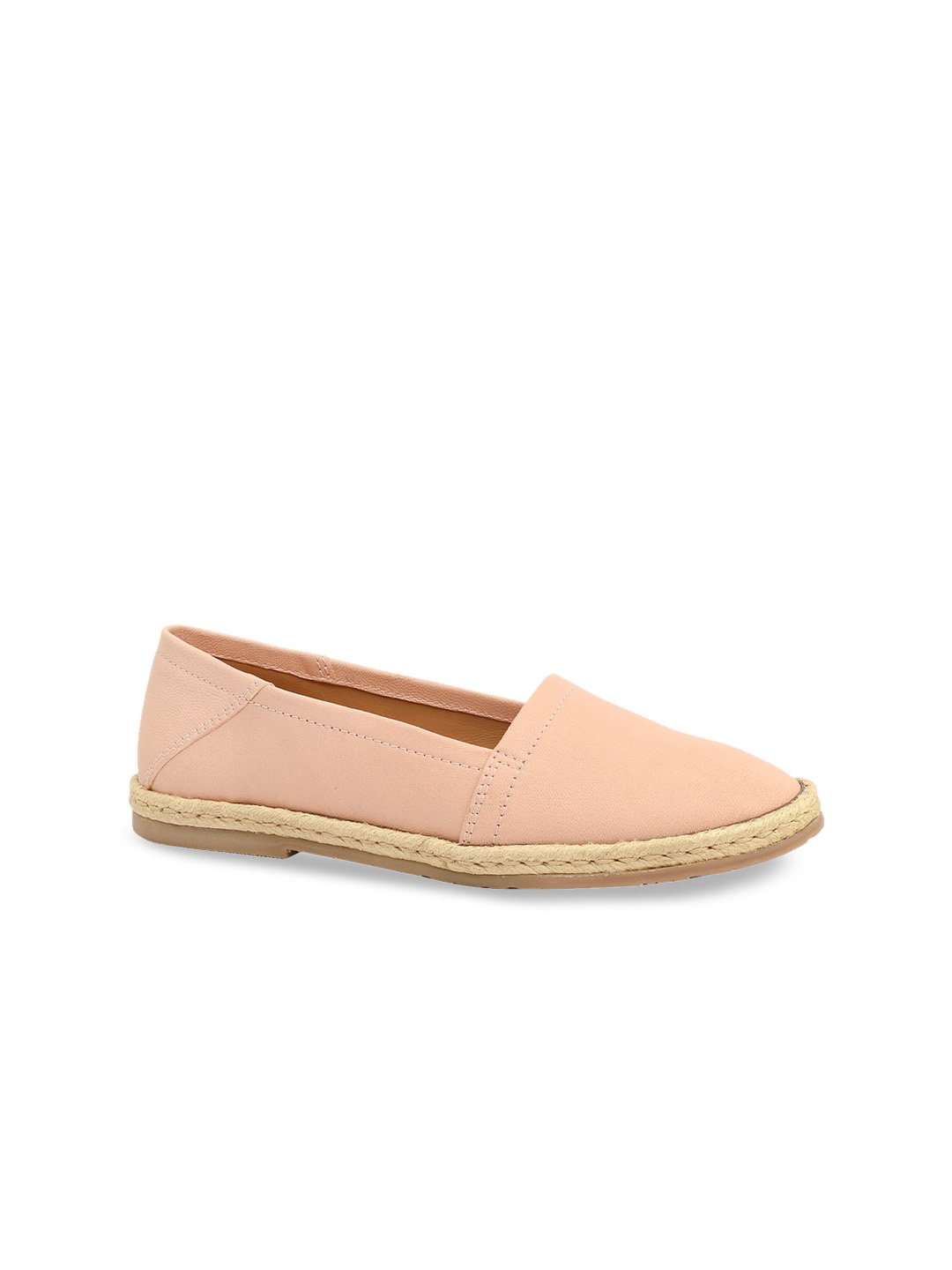 

Eske Women Lightweight Leather Espadrilles, Rose