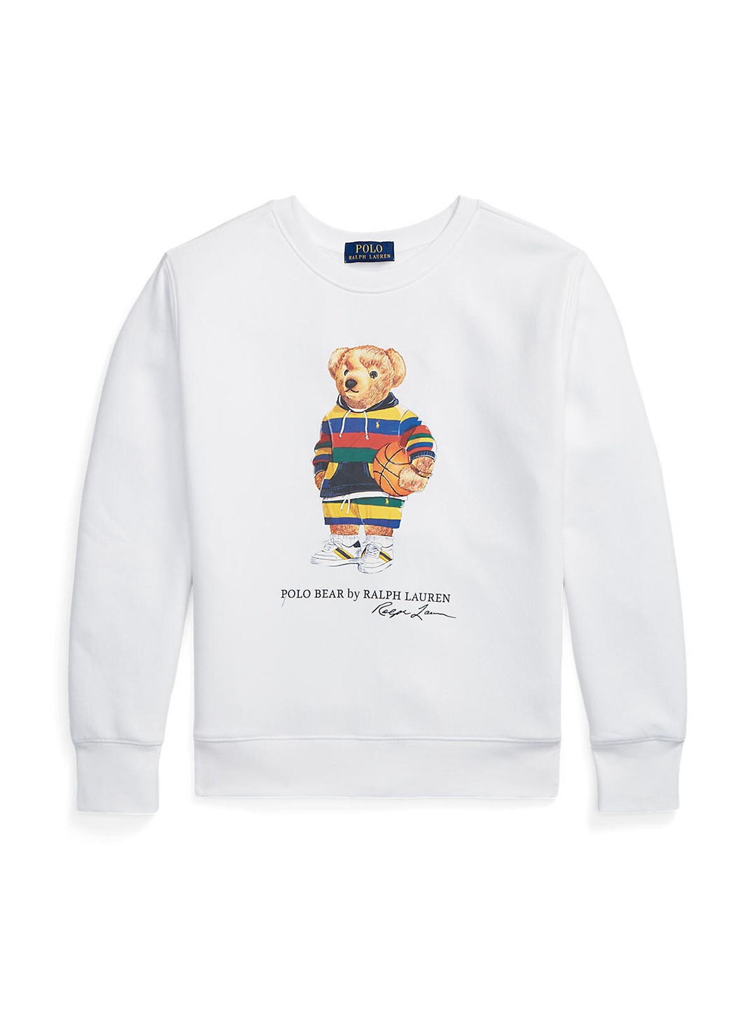 

Polo Ralph Lauren Boys Printed Fleece Sweatshirt, White