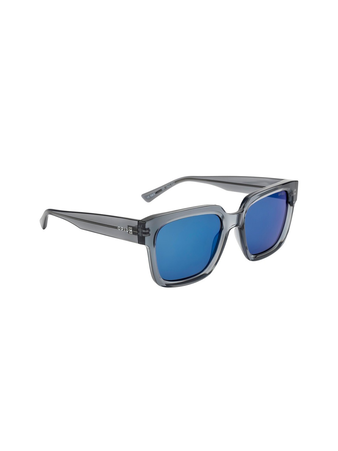 

OPIUM Men Square Sunglasses with UV Protected Lens OP-1942-C01, Grey