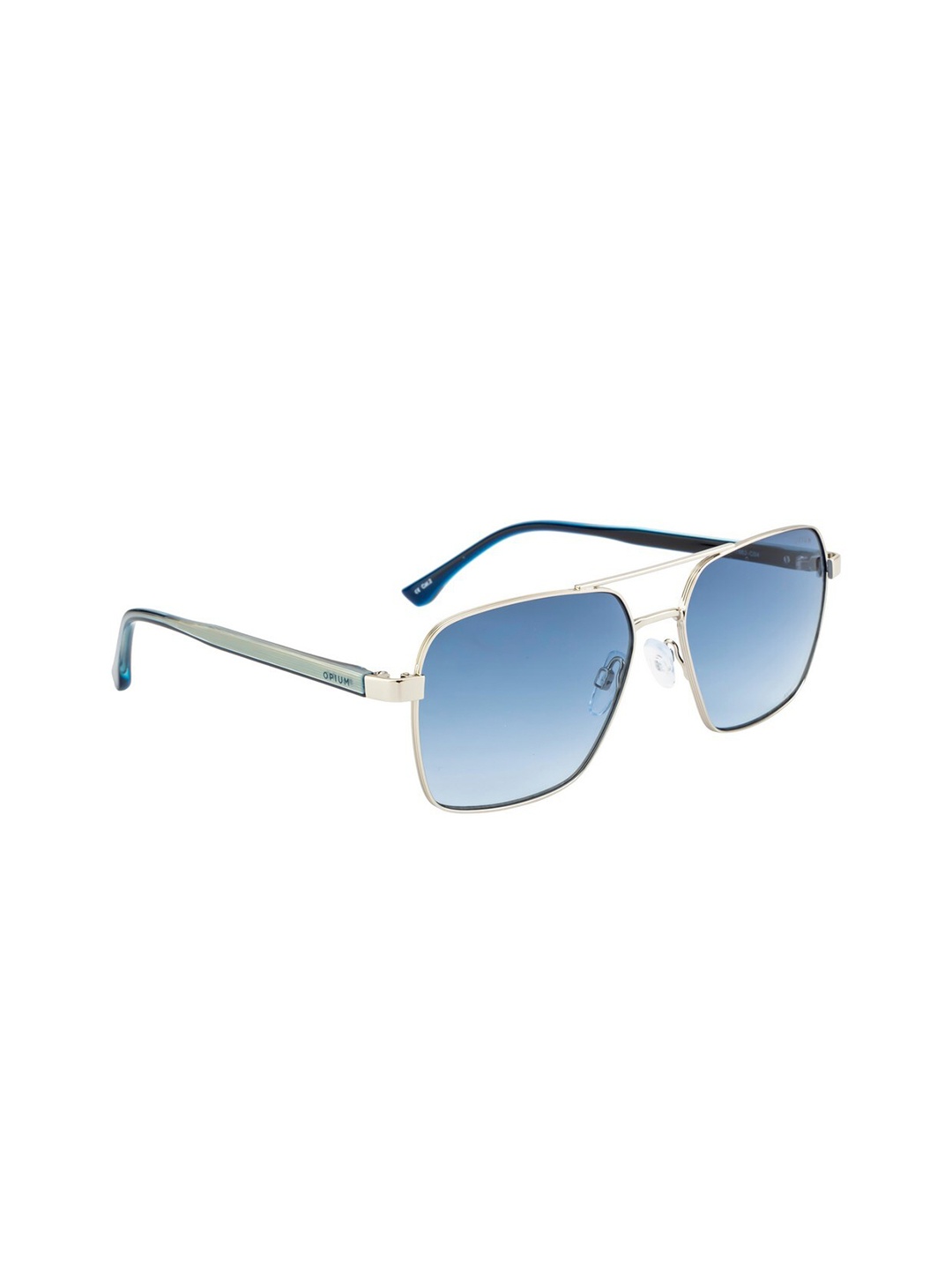 

OPIUM Men Square Sunglasses with UV Protected Lens OP-1862-C04, Silver