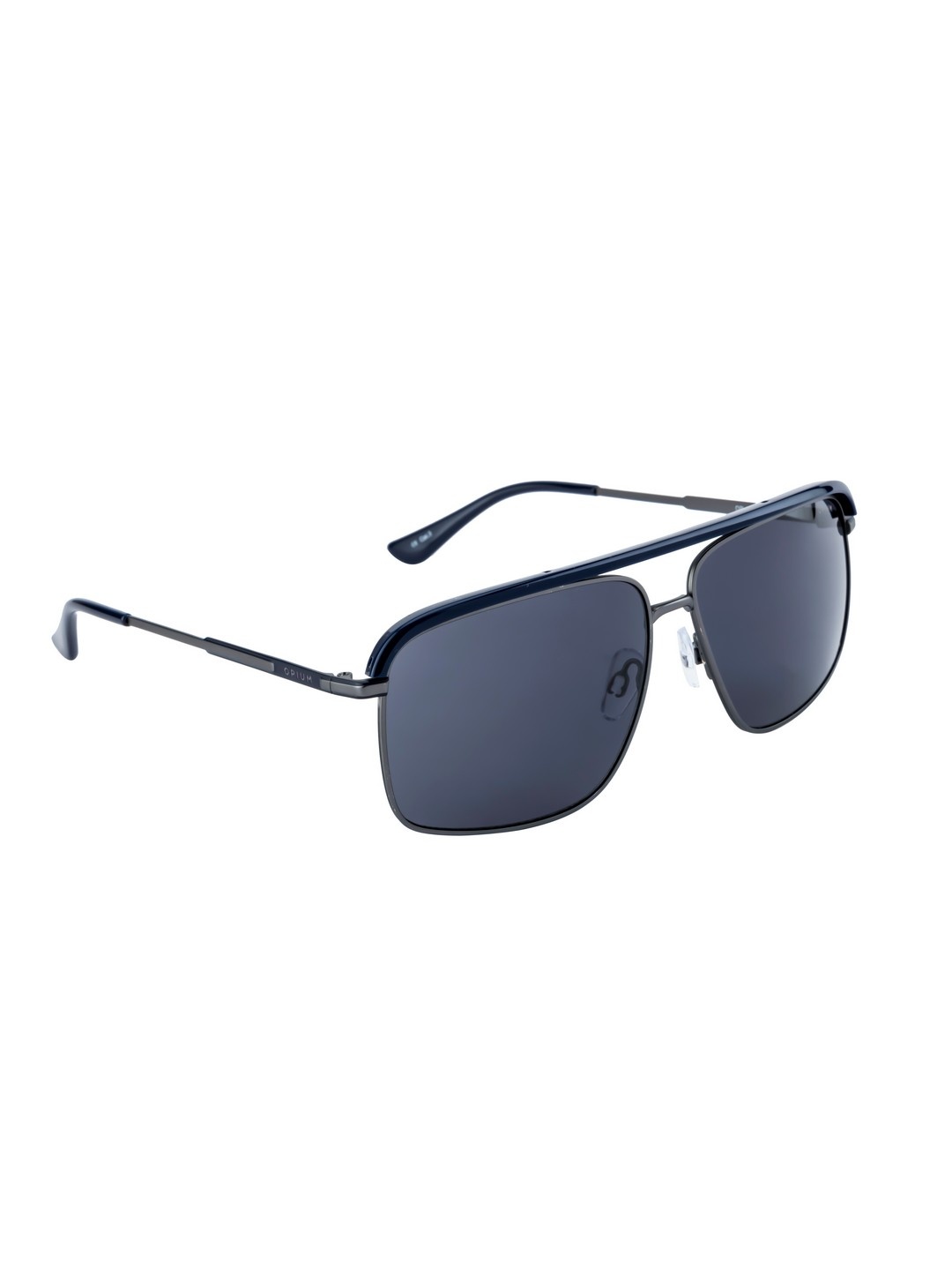 

OPIUM Men Square Sunglasses with UV Protected Lens OP-1939-C01, Metallic