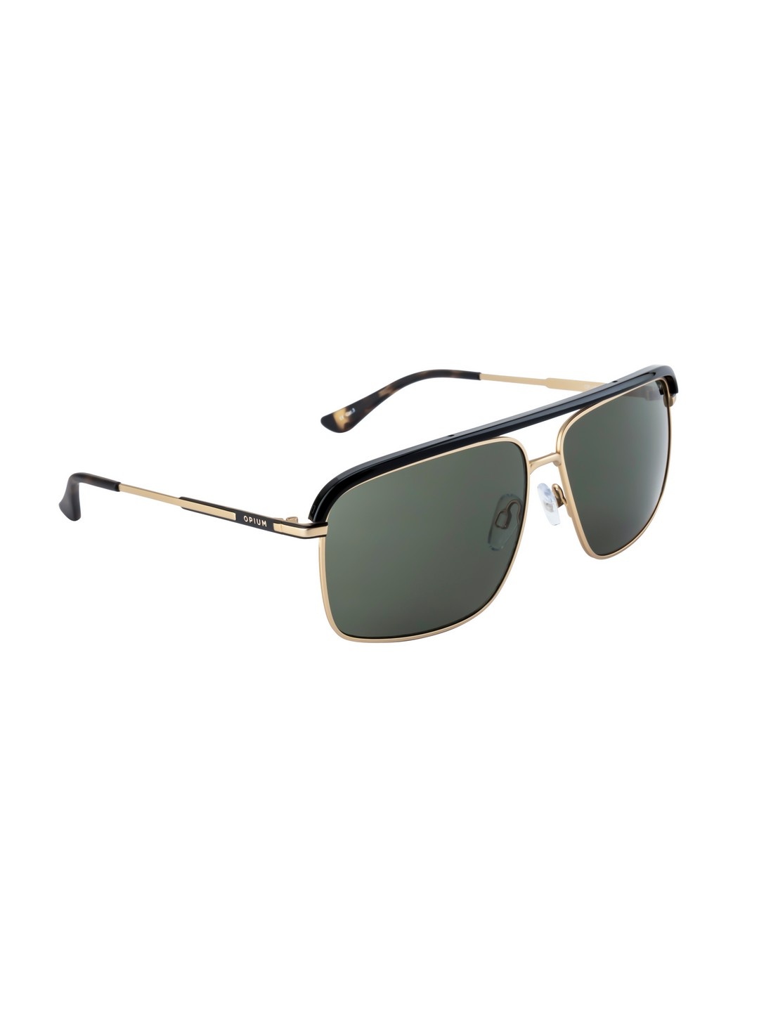 

OPIUM Men Square Sunglasses with UV Protected Lens OP-1939-C02, Gold