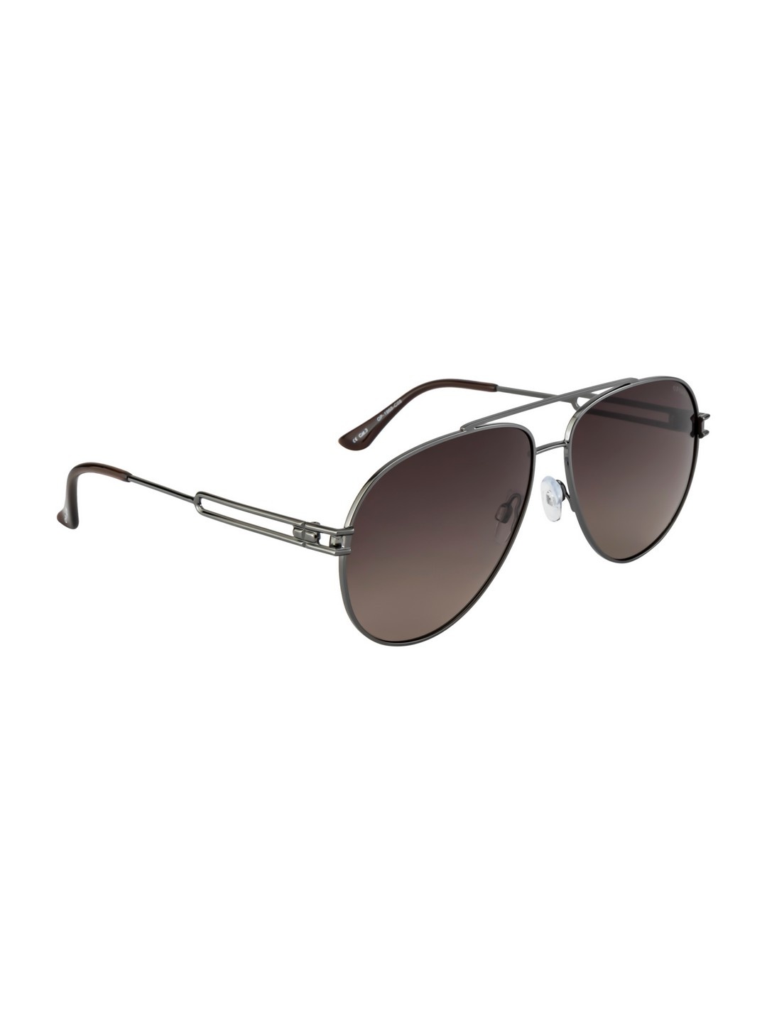 

OPIUM Aviator Sunglasses with Polarised and UV Protected Lens OP-1968-C05, Metallic