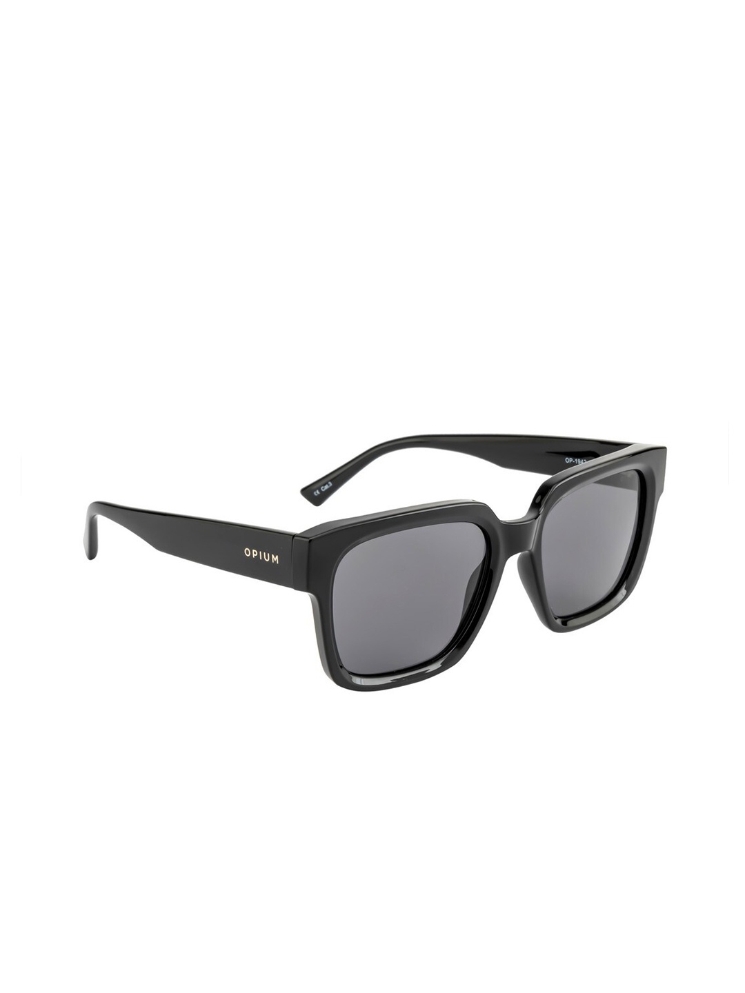

OPIUM Men Square Sunglasses with UV Protected Lens OP-1942-C03, Black