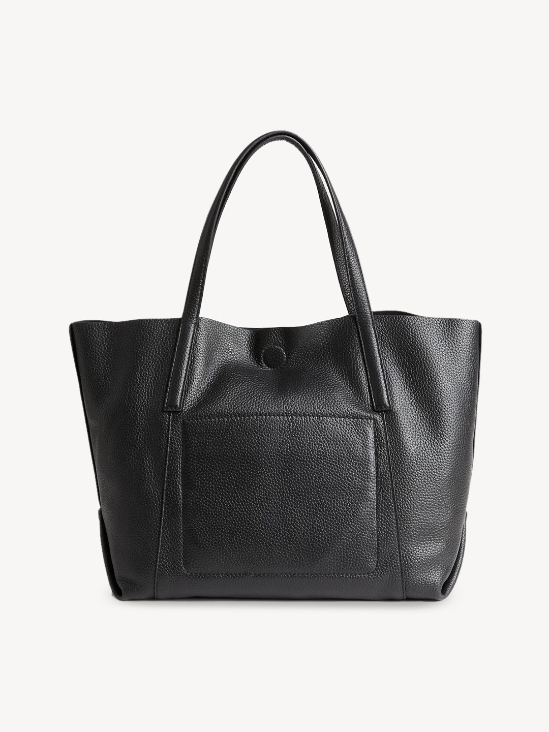 

Marks & Spencer Leather Shopper Tote Bag, Black