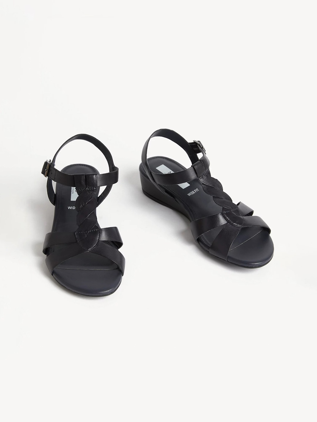 

Marks & Spencer Leather Comfort Heels, Navy blue