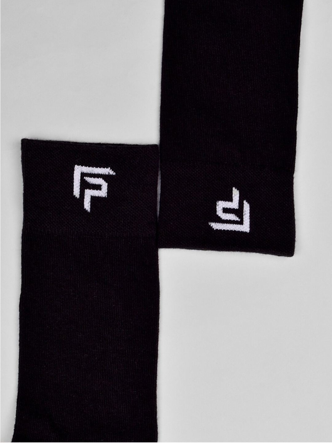 

FOOTPRINTS Men Pack of 2 Calf Length Organic Cotton & Bamboo Socks, Black