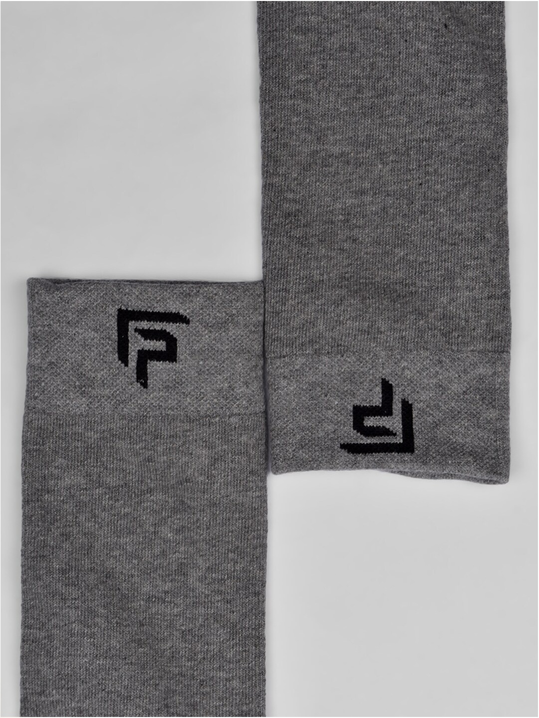 

FOOTPRINTS Men Pack of 2 Calf Length Organic Cotton & Bamboo Socks, Grey