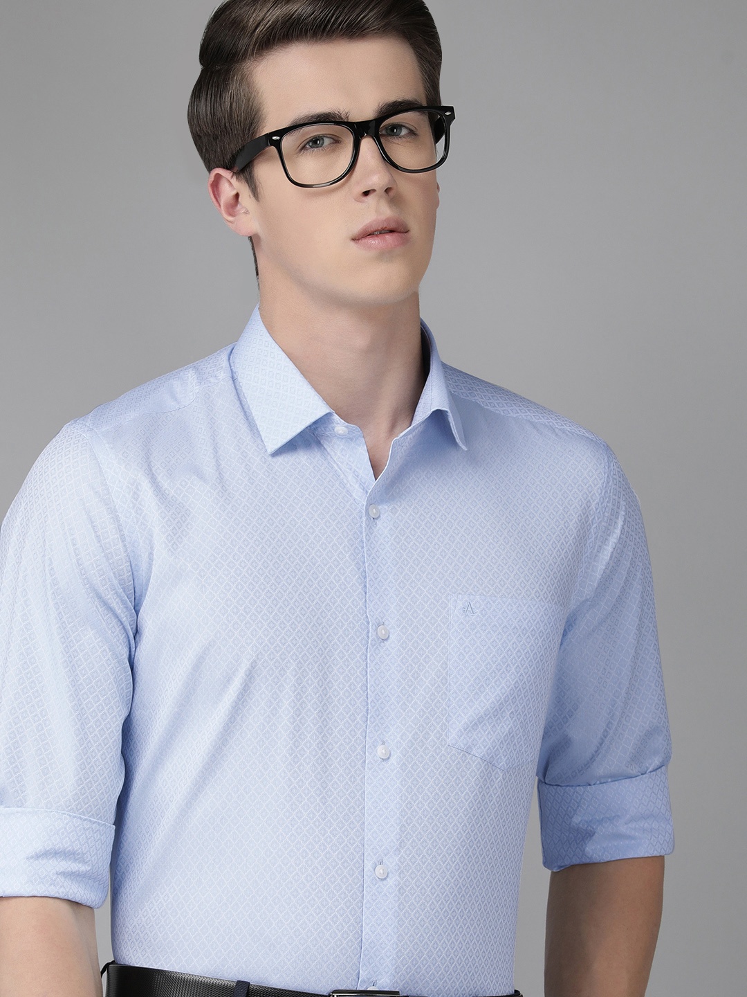

Arrow Men Slim Fit Formal Shirt, Blue