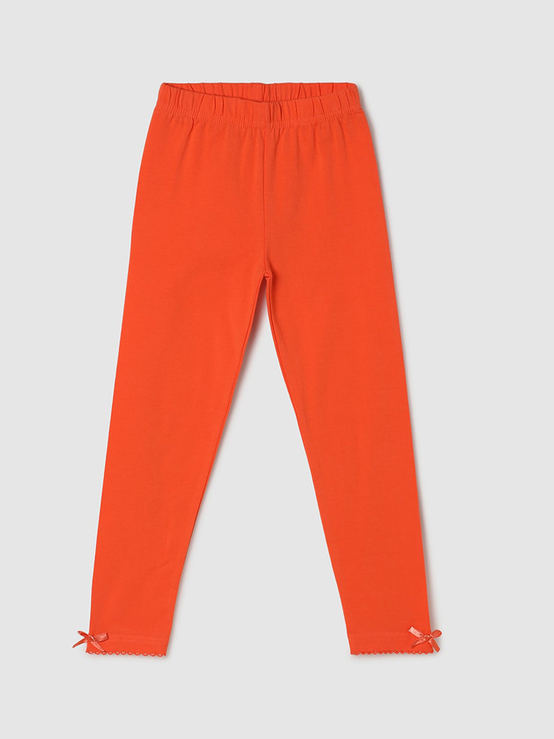 

max Girls Ankle Length Leggings, Orange