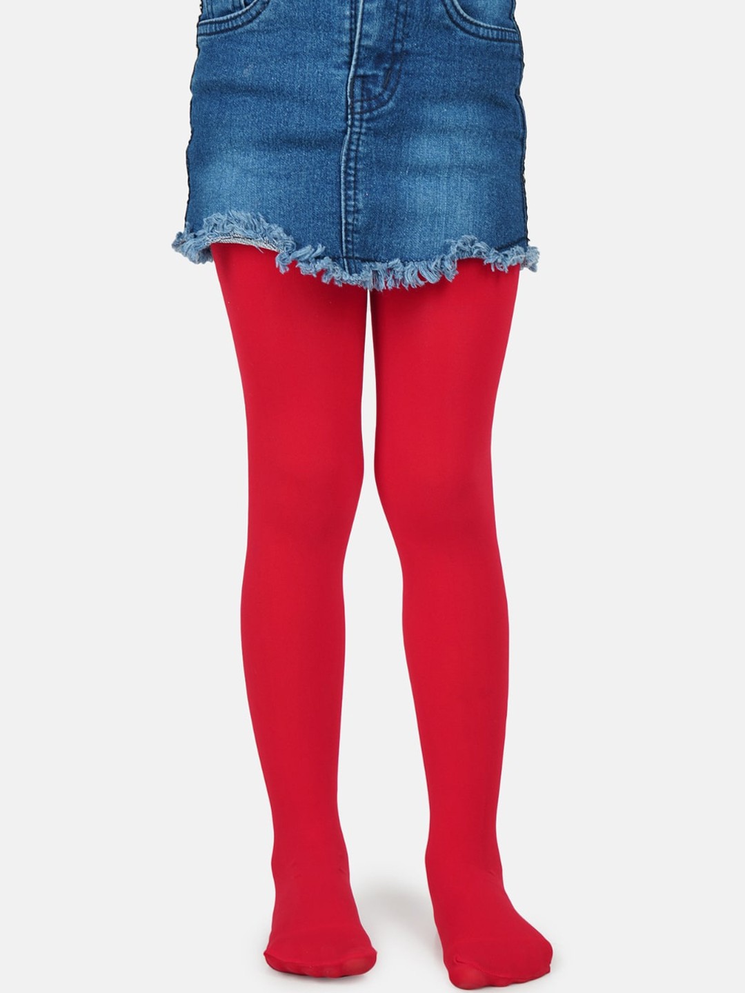 

N2S NEXT2SKIN Girls Pantyhose Stockings, Red