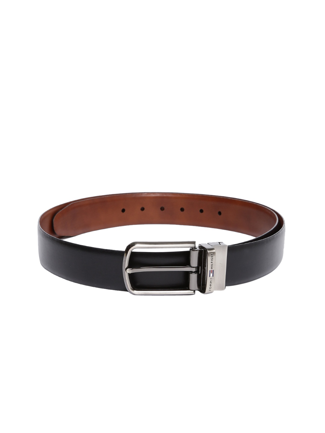 

Tommy Hilfiger Men Black & Brown Reversible Belt