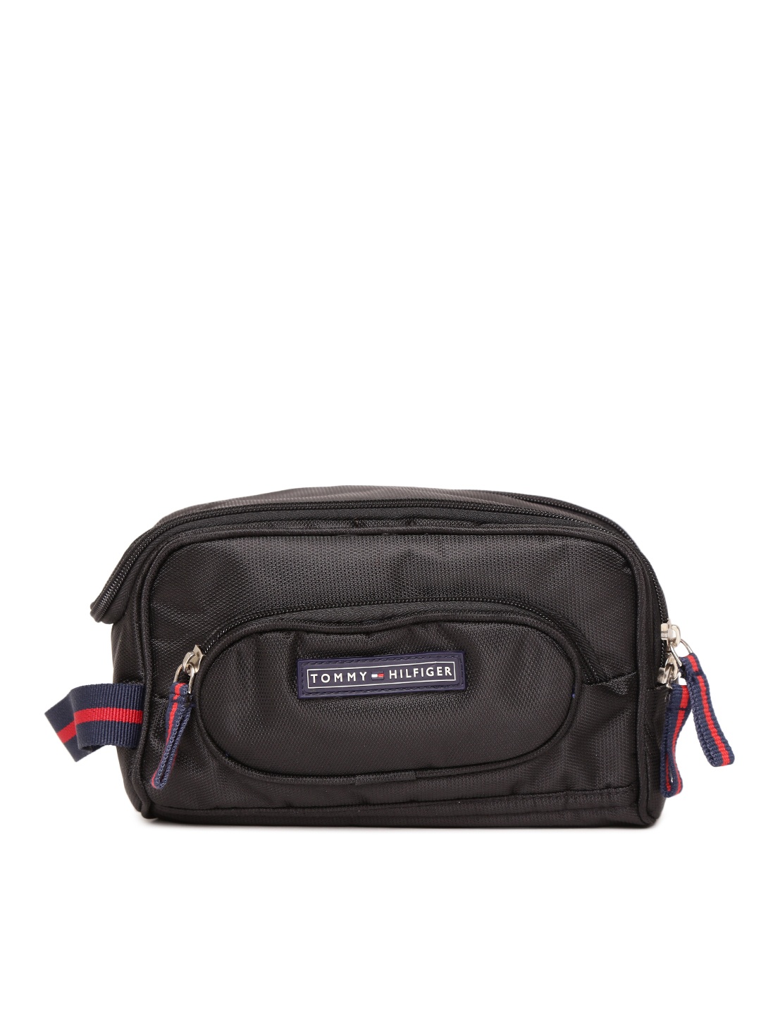 

Tommy Hilfiger Unisex Black Travel Pouch