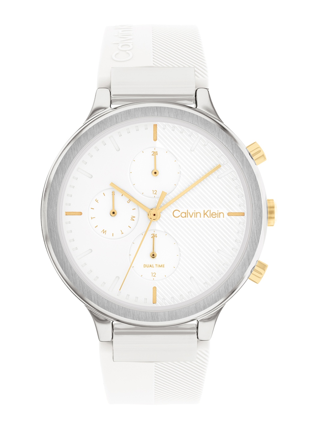 

Calvin Klein Women Energize Multi-Function Analogue Watch 25200244, White