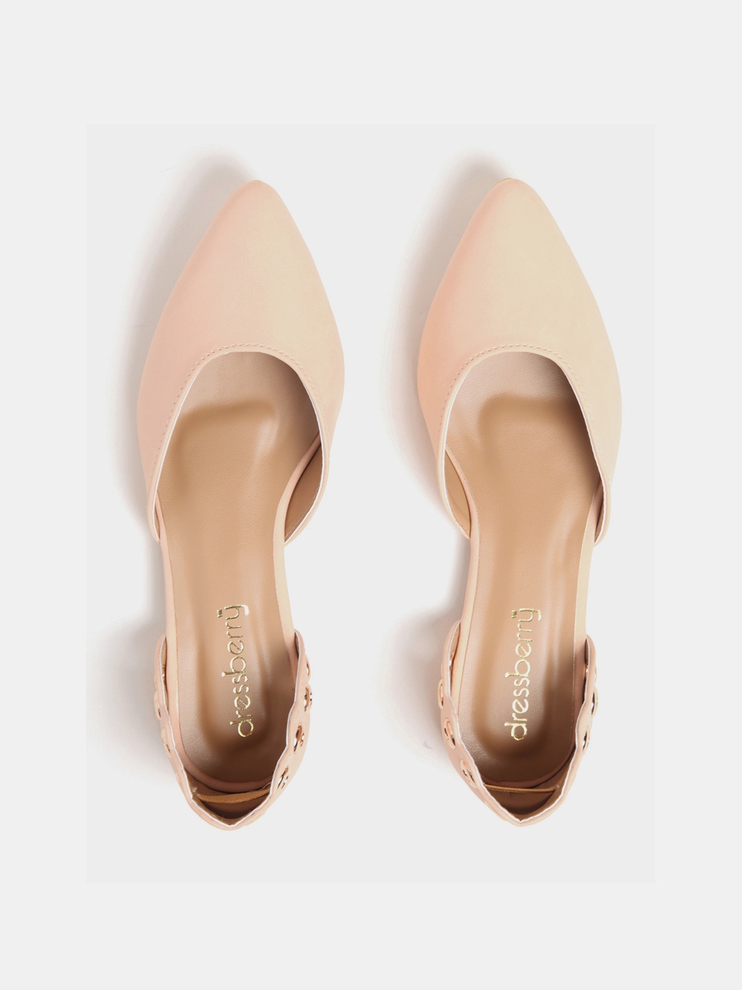 

DressBerry Women Pink Solid Ballerinas