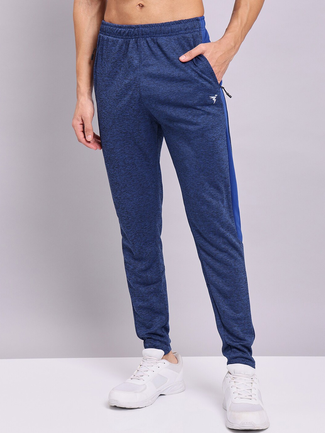 

Technosport Men Active Slim Fit Trackpants with Rapid Dry Technology, Blue