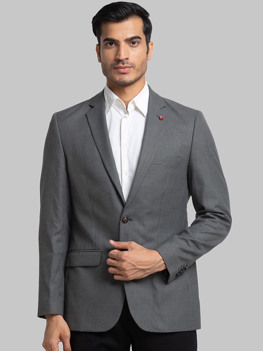 

Raymond Men Single Breasted Formal Blazers, Grey