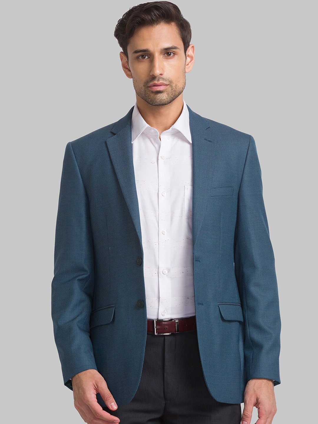 

Raymond Men Single Breasted Formal Blazers, Blue
