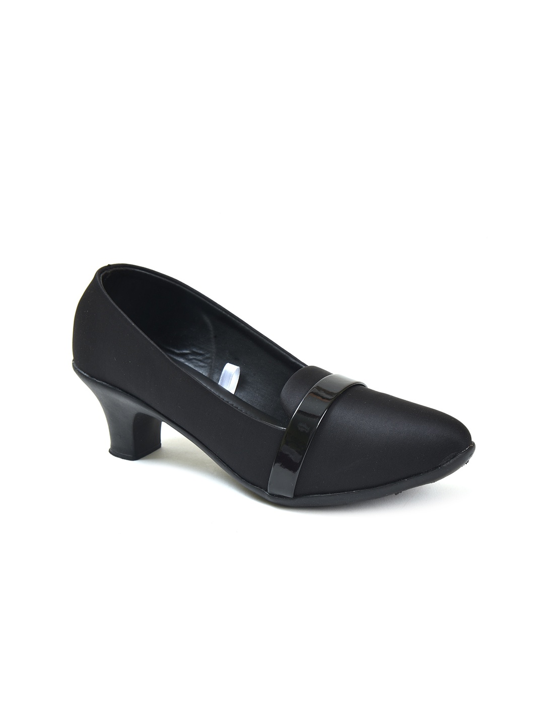 

Ajanta Women Round Toe Ballerinas, Black