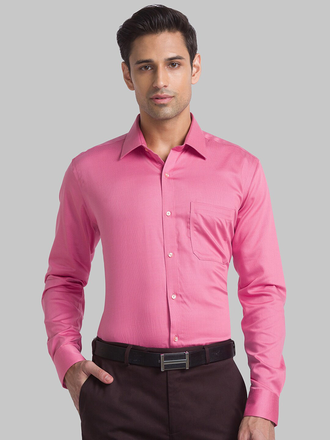 

Raymond Men Formal Cotton Shirts, Pink