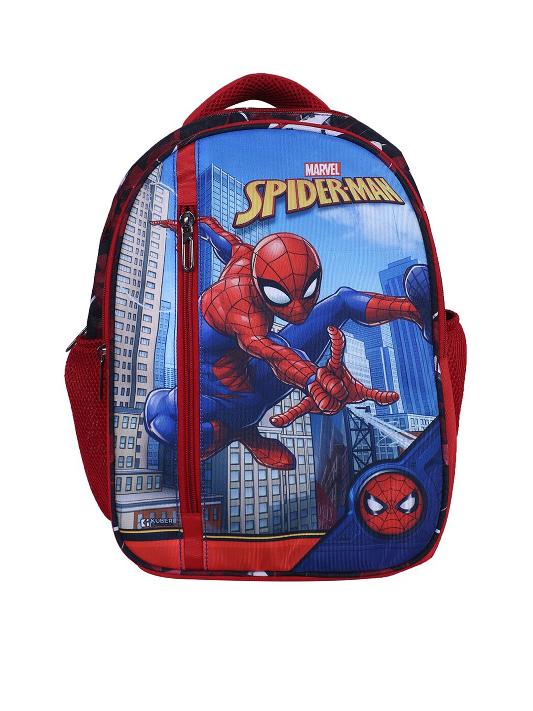 

Kuber Industries Marvel Spiderman Backpack, Red