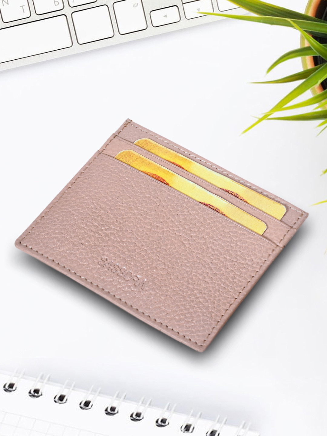Sassora Women Leather Card Holder