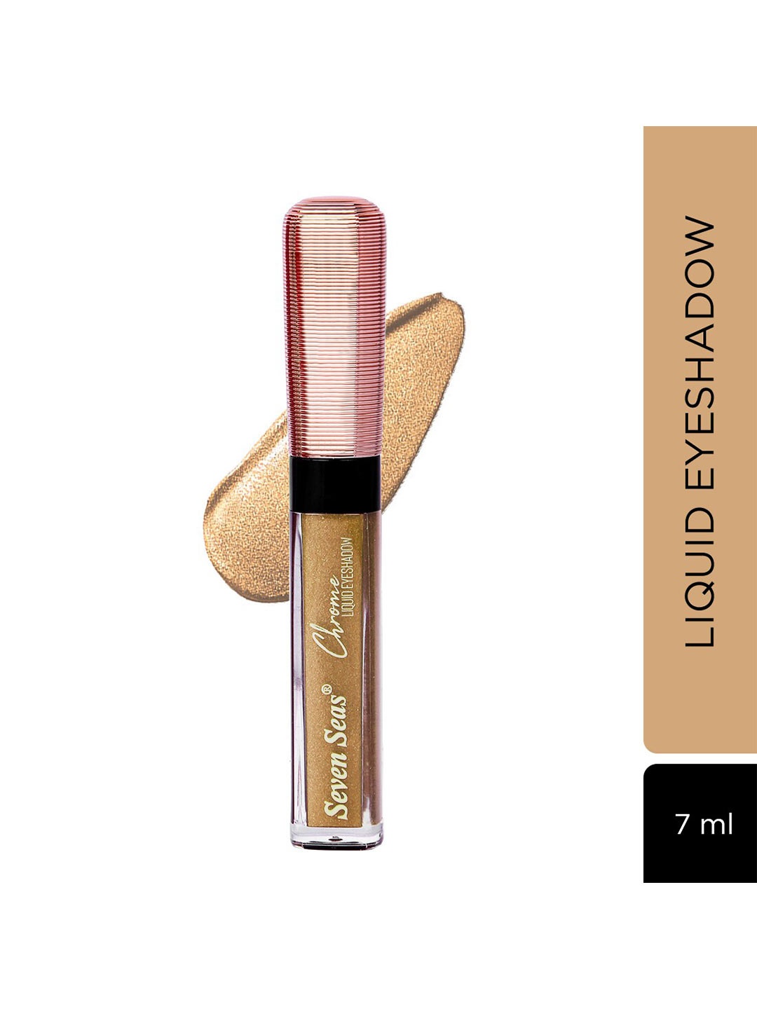 

Seven Seas Chrome Long Lasting & Smudge-Proof Liquid Eyeshadow 7 ml - Gold 102