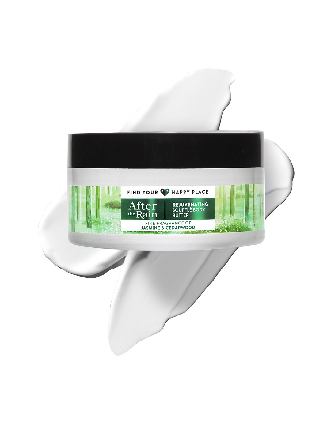 

FIND YOUR HAPPY PLACE After The Rain Rejuvenating Souffle Body Butter - 200g, Green